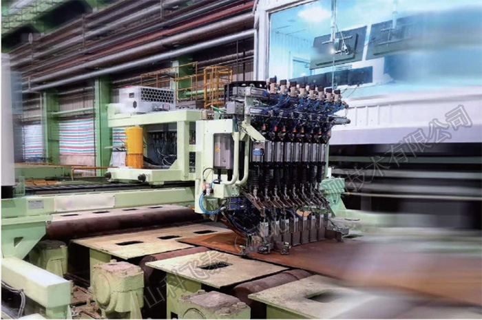 鋼板在線相控陣自動探傷設備