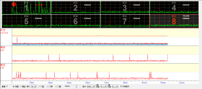 超聲波探傷掃描界面.jpg 超聲波探傷掃描界面.jpg